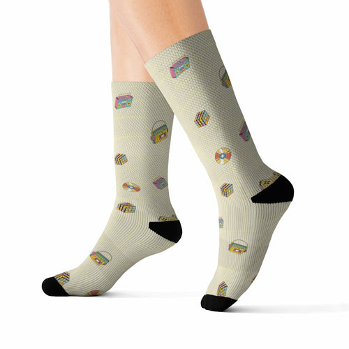 Retro Games Fun Novelty Socks - Horizon Bliss