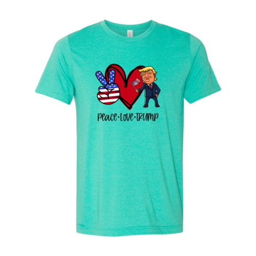 Peace Love Trump Shirt - Horizon Bliss