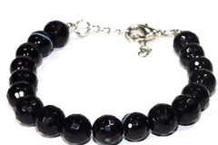 Black Agate Yoga Bracelet - Horizon Bliss