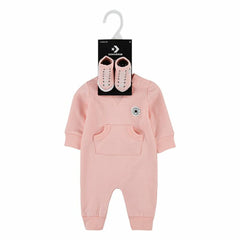 Sports Outfit for Baby Converse Chuck Patch Coverall Pink - Horizon Bliss