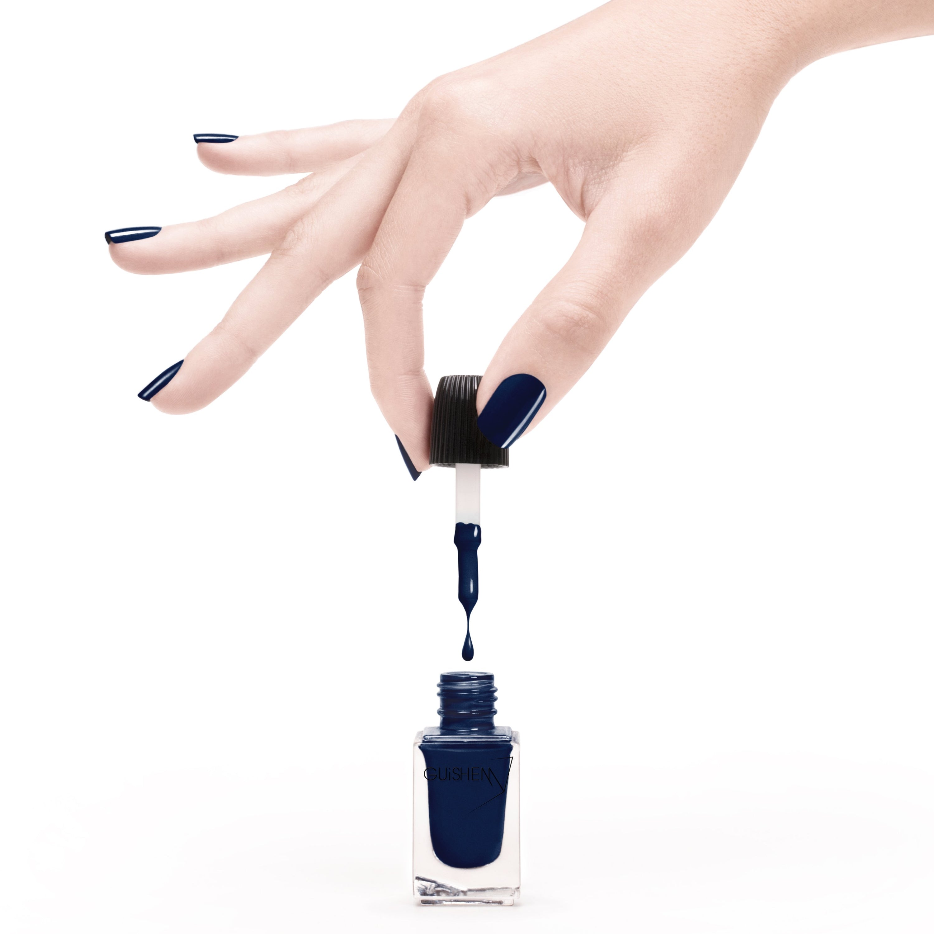 Premium Nail Lacquer, AZZURRO - 091, NAVY BLUE CRÈME NAIL POLISH - Horizon Bliss