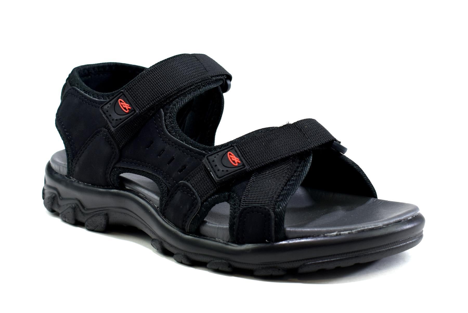 Men's Strappy Summer Sandals Black - Horizon Bliss