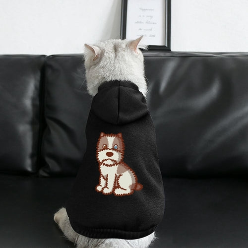 Chappy Pet Hooded Sweatshirt for Dogs