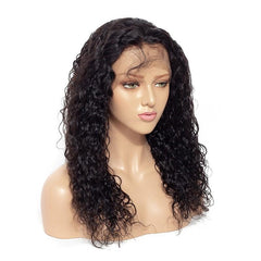 13x4 HD Transparent Lace Frontal Water Wave Human Hair Wigs 200% Densi - Horizon Bliss