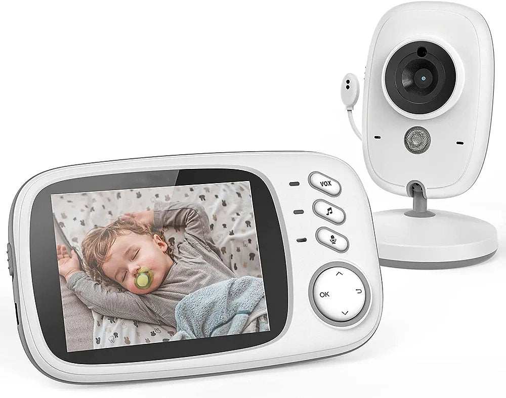 Hridz VB603 Video Baby Monitor 2.4G Wireless With 3.2 Inches LCD - Horizon Bliss