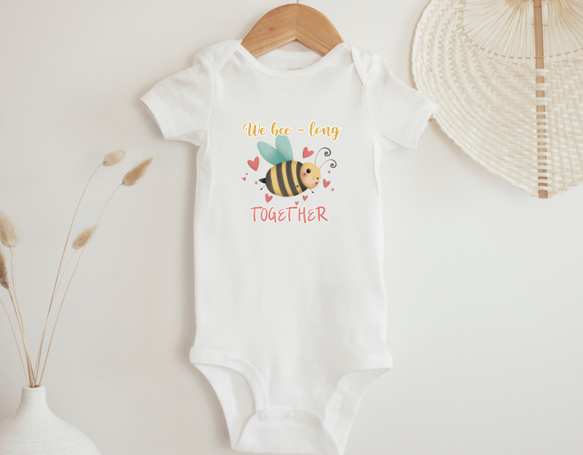 Wee Bee Long Together Bodysuit - Horizon Bliss