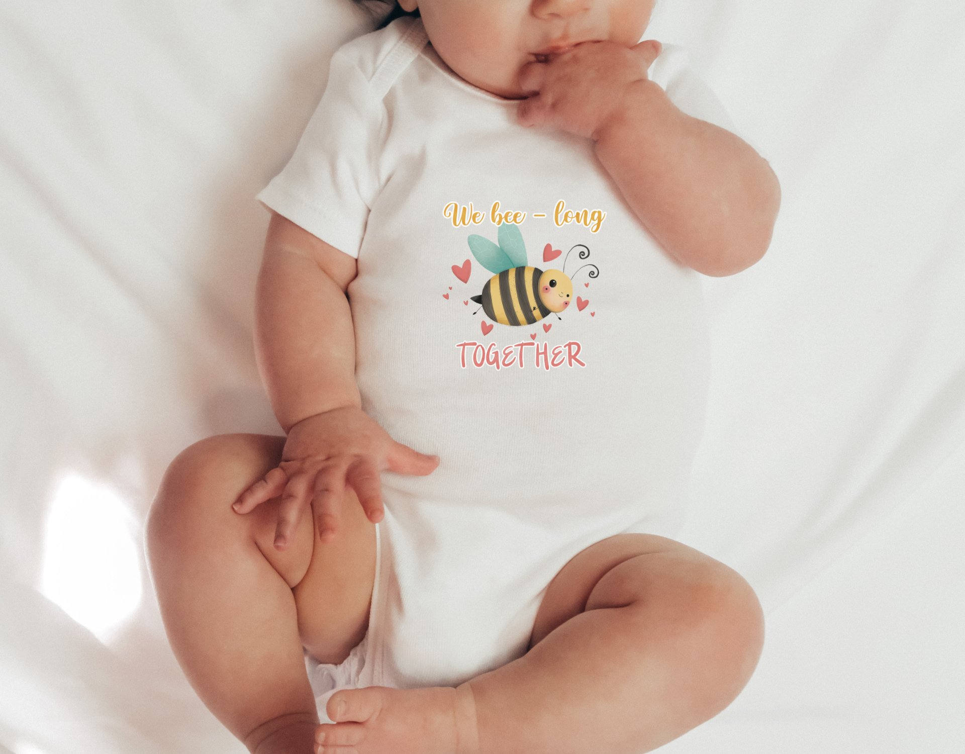 Wee Bee Long Together Bodysuit - Horizon Bliss