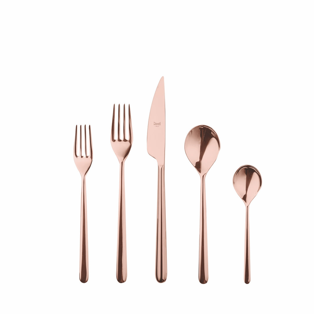 PLACE SETTING 5 PZ   LINEA "BRONZO" - Horizon Bliss