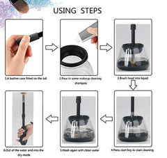 Professional Electric Auto Make Up Brushes Washing Tool - Horizon Bliss