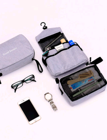 Portable Travel Hook Multifunction Makeup Bag - Horizon Bliss