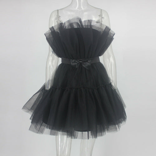 Sweet Mini Party Dress - Horizon Bliss