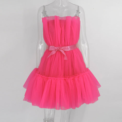 Sweet Mini Party Dress - Horizon Bliss