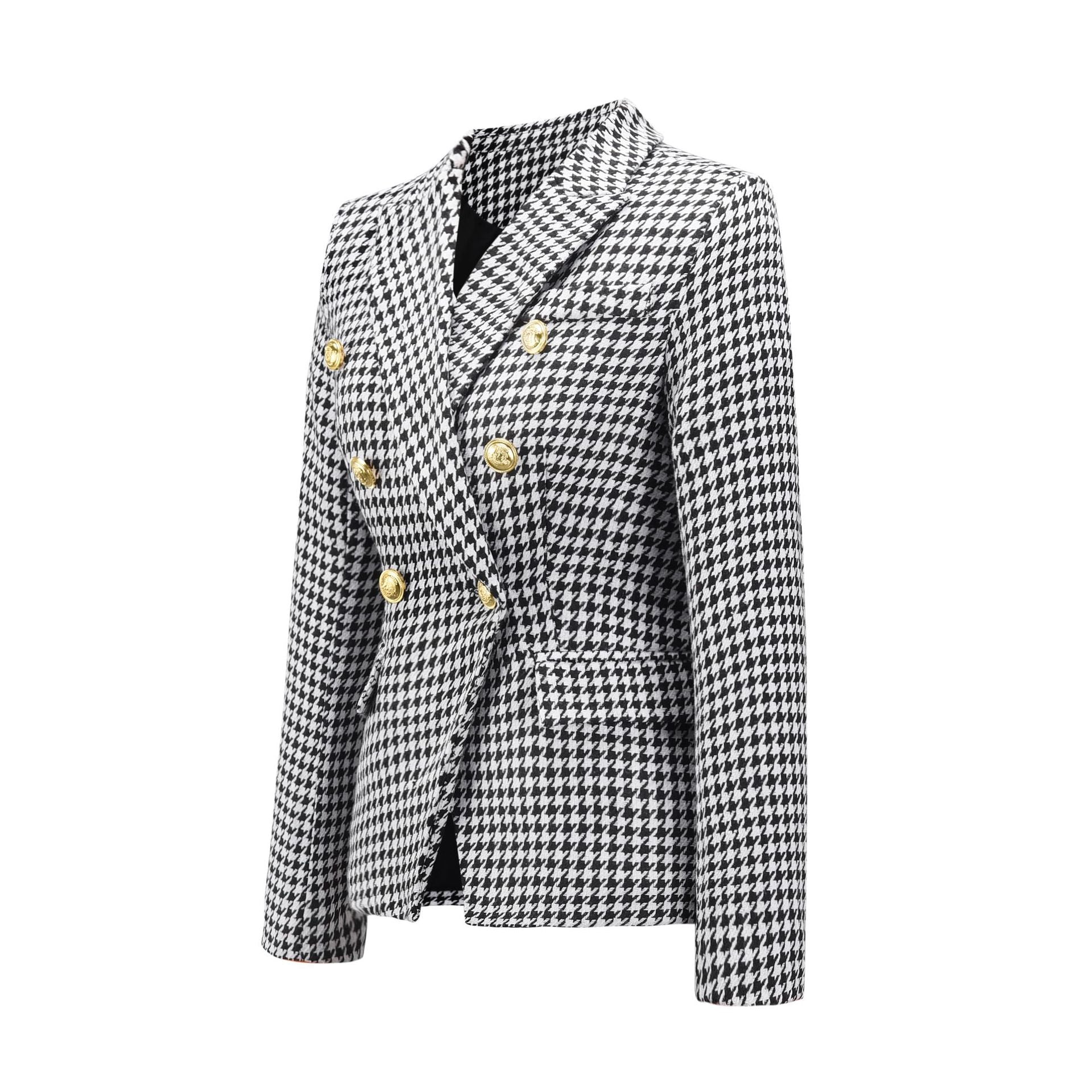 Short Double-Breasted Suit Jacket - Horizon Bliss