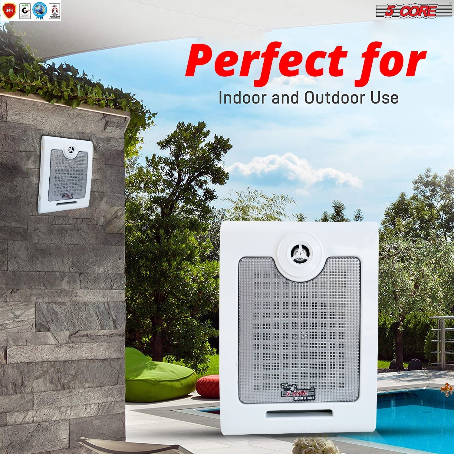 5Core Outdoor Wall Speakers High Performance Ceiling Mount Speaker 50W