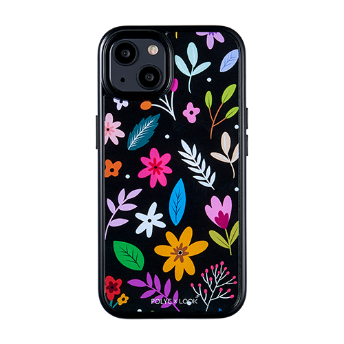 POLYC X LOOK# <br> LOOKCASE | Black Meadow | iPhone 13 - Horizon Bliss