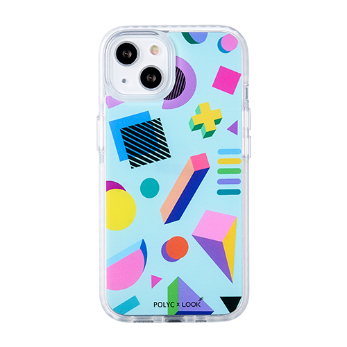 POLYC X LOOK# <br> LOOKCASE | Geo Madness | iPhone 13 - Horizon Bliss