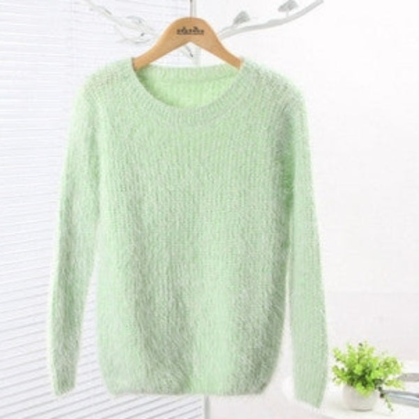 Womens Short Dreamy Soft Sweater - Horizon Bliss