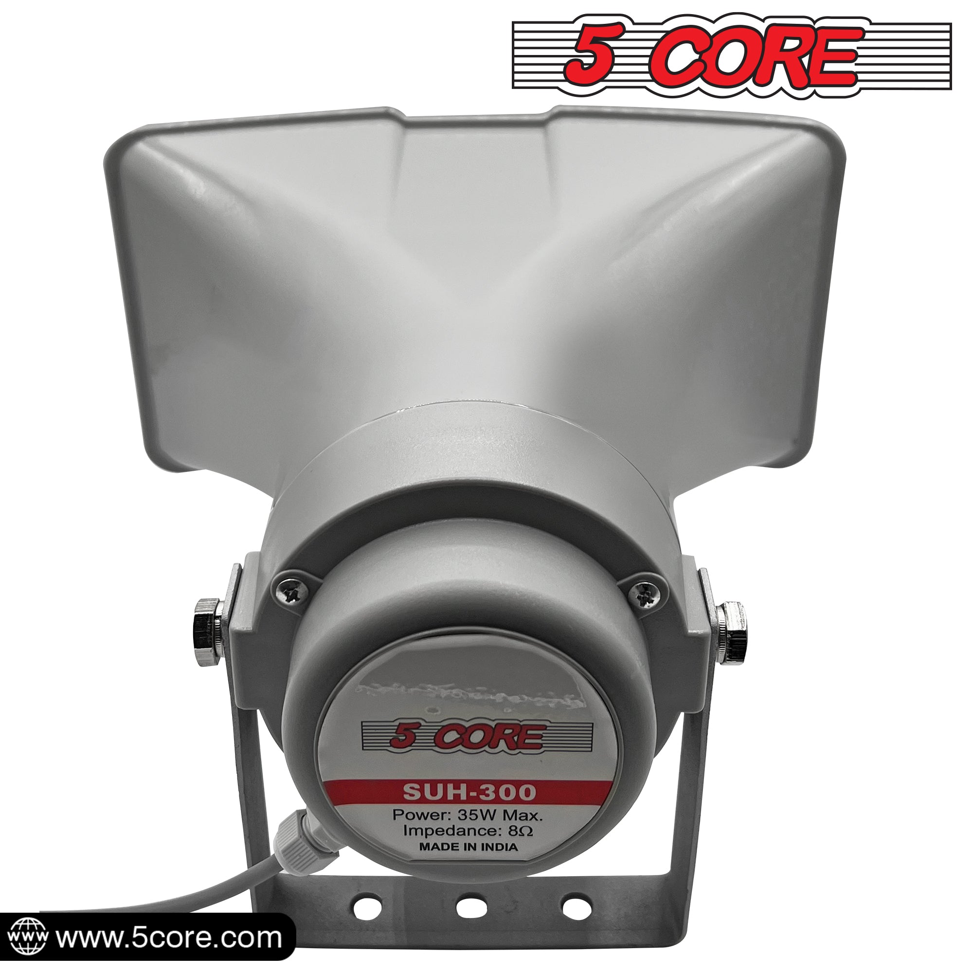 5 Core PA Horn Speaker Outdoor Siren Loudspeaker • 35W RMS Loud - Horizon Bliss