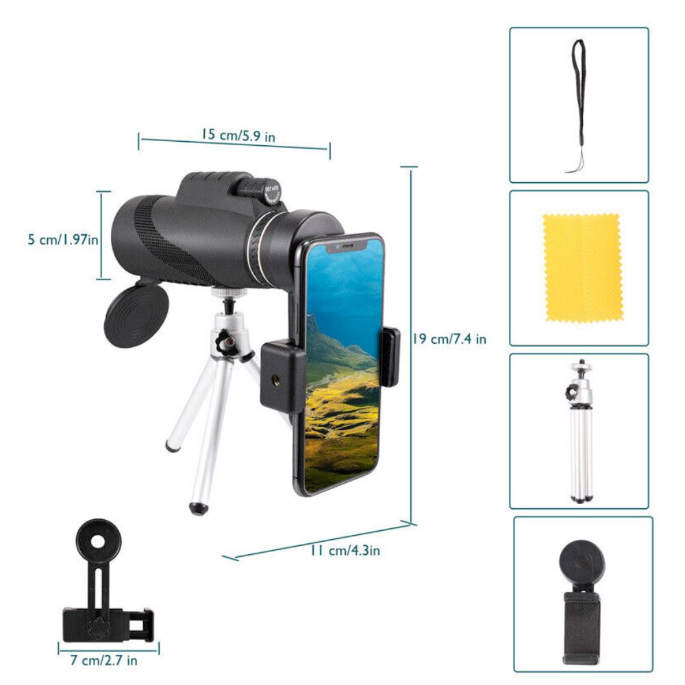 HD Monocular Tripod for Smartphones - Horizon Bliss