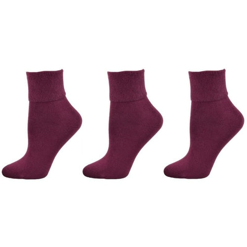 Classic Ribbed Single Cuff Pima Cotton 3 Pairs School Uniform Socks - Horizon Bliss