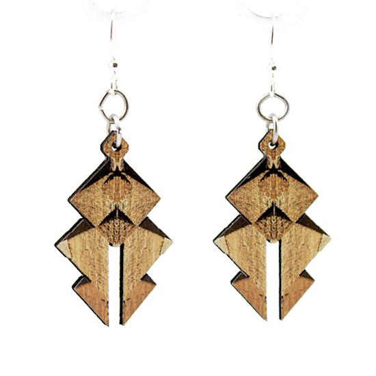 Egyptian Pyramid Earrings #1567 - Horizon Bliss