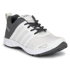 Generic Men White,Grey Color Mesh Material  Casual - Horizon Bliss