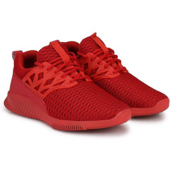 Generic Men Red Color Mesh Material  Casual Sports - Horizon Bliss