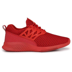 Generic Men Red Color Mesh Material  Casual Sports - Horizon Bliss