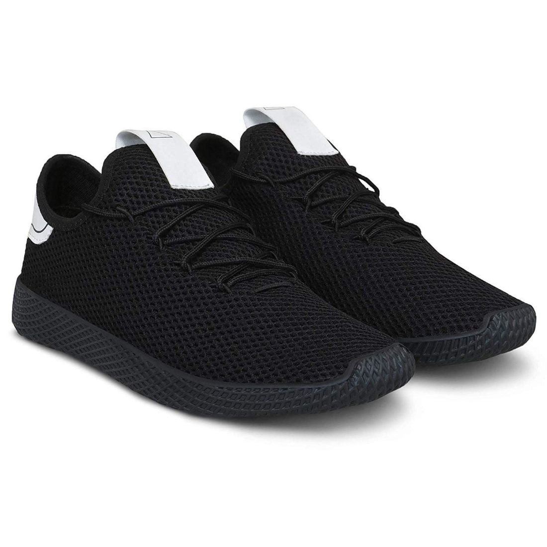 Generic Men Black Color Mesh Material  Casual - Horizon Bliss