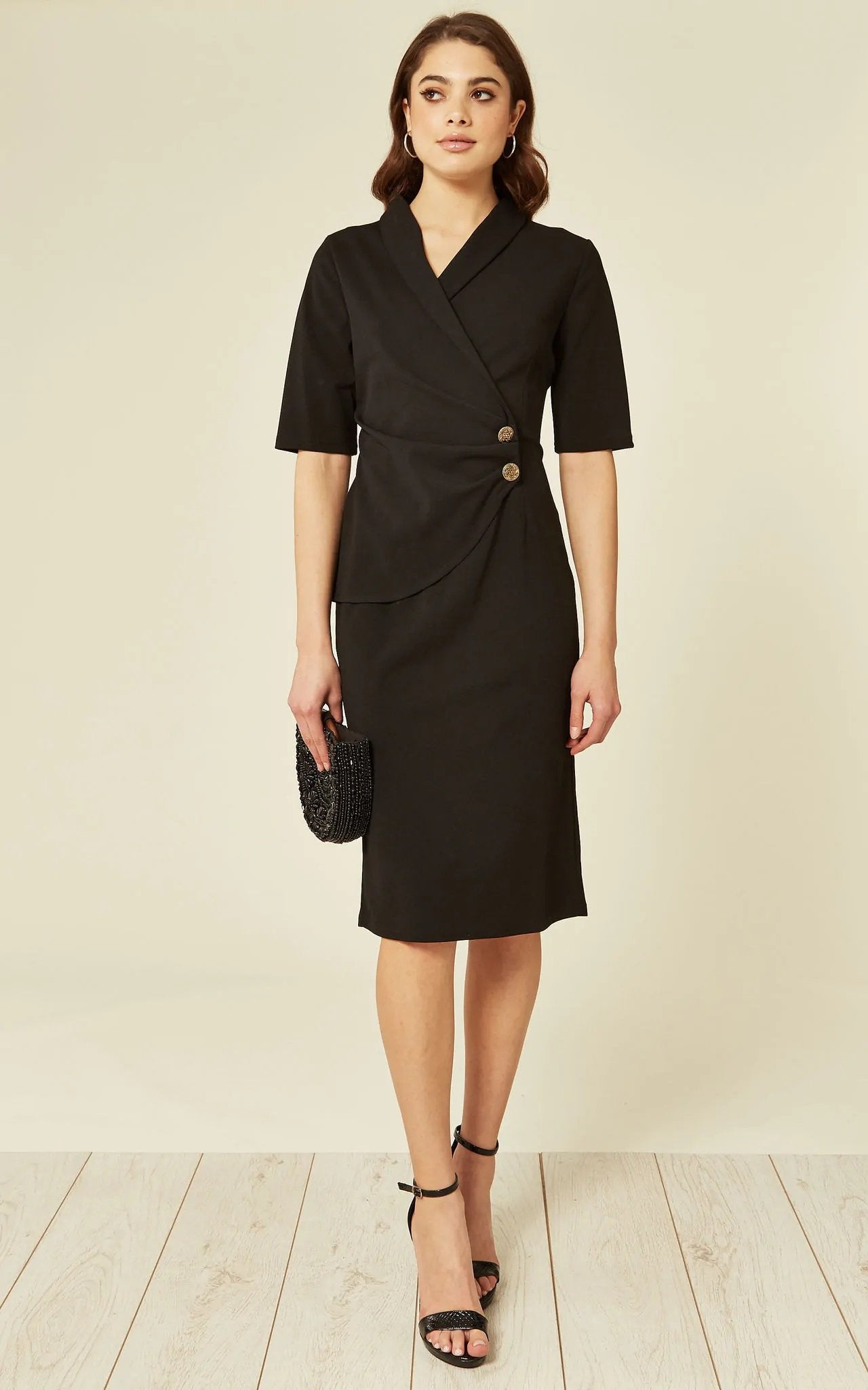 Diane Wrap Blazer Dress - Horizon Bliss