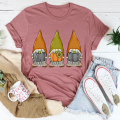 Pumpkin Gnomes Fall Tee