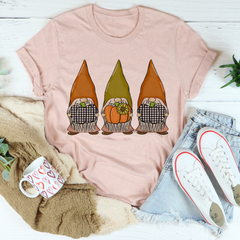 Pumpkin Gnomes Fall Tee