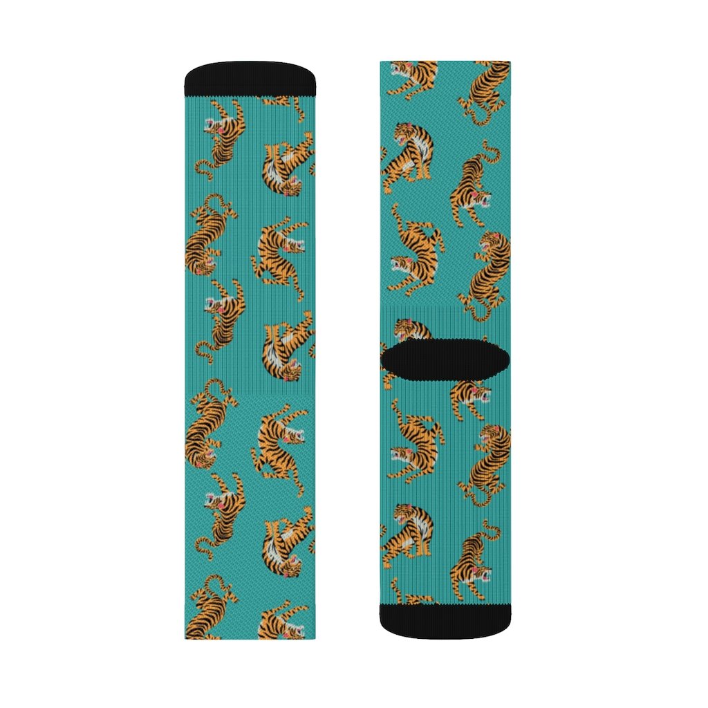 Tiger Fun Novelty Socks - Horizon Bliss