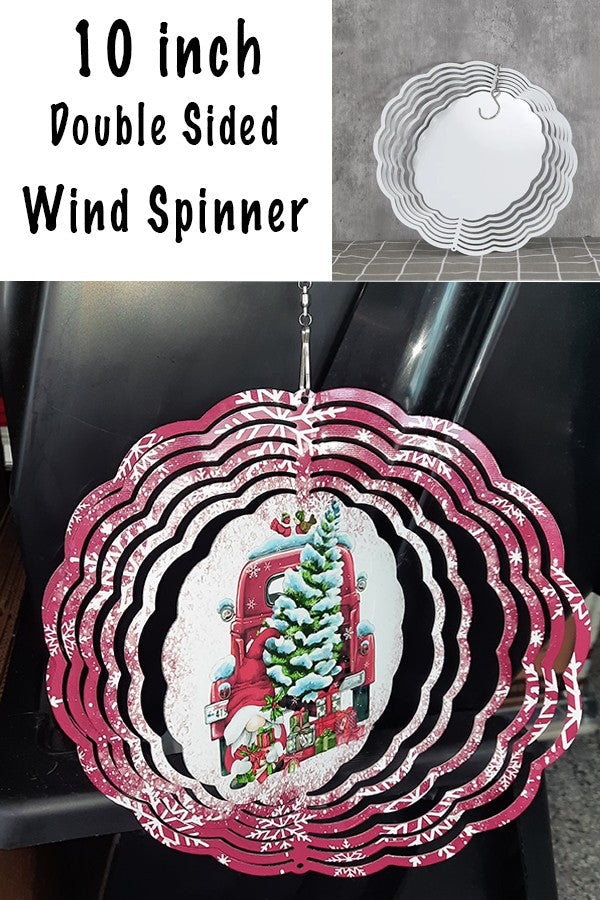 Valentine's Day Decor Pug Garden Wind Spinner