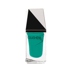 Premium Nail Lacquer, SHEVA - 179, DEEP TURQUOISE CRÈME NAIL POLISH - Horizon Bliss