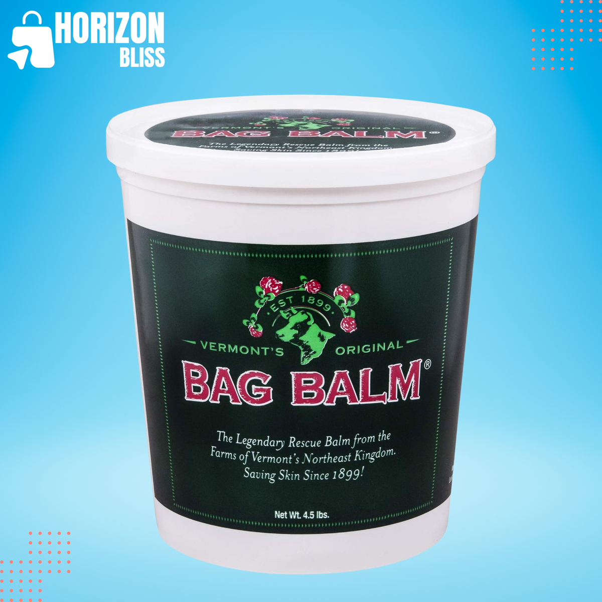 Vermont's Original Ointment 4.5lb Pail - Horizon Bliss