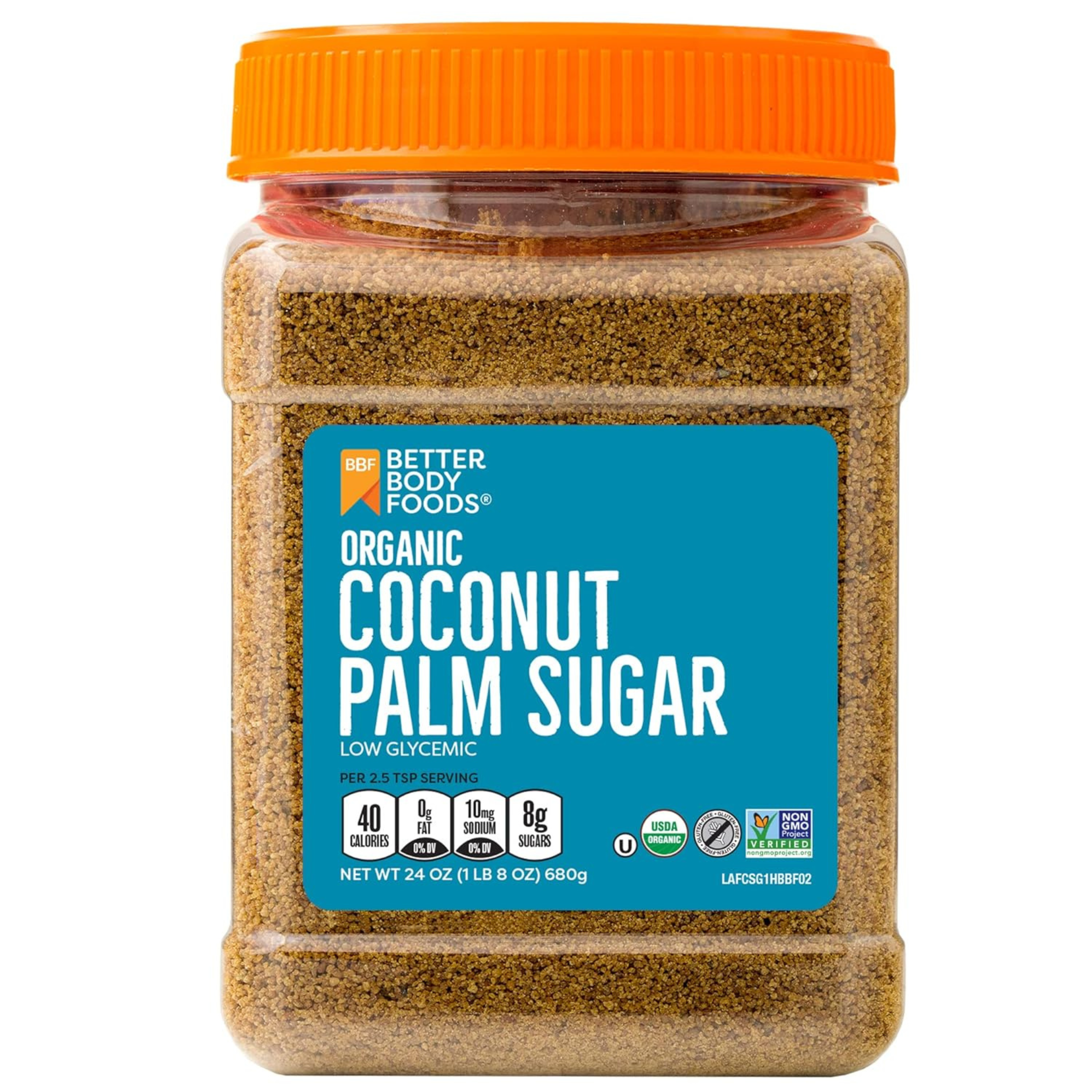 Organic Coconut Palm Sugar, Gluten-Free, Non-GMO, Low Glycemic Sugar Substitute, 1.5 lbs,24 Ounce - Horizon Bliss