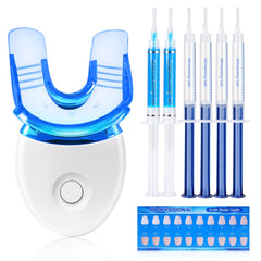 Whitening Kit for Sensitive Teeth Oral Care, Includes LED Light, 4