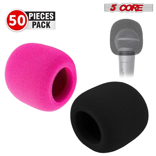 5Core Microphone Cover Soft Foam Mic Windscreen Windproof Sponge for