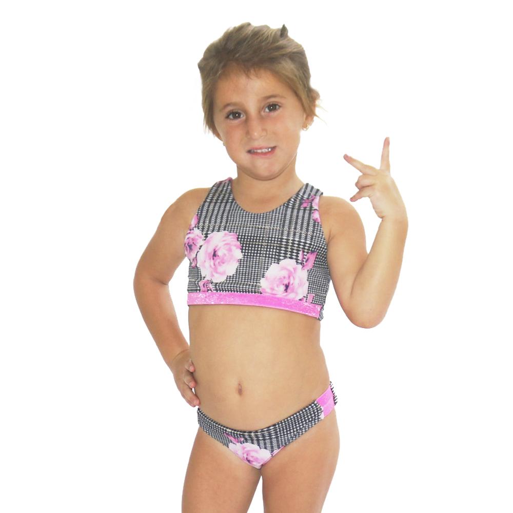 Pinky Rain - Bikini - Kids Swimwear - Horizon Bliss