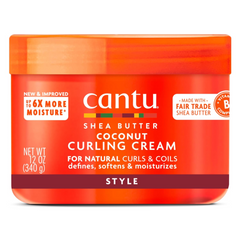 Coconut Curling Cream with Shea Butter for Natural Hair, 12 oz (Packaging May Vary) - Horizon Bliss