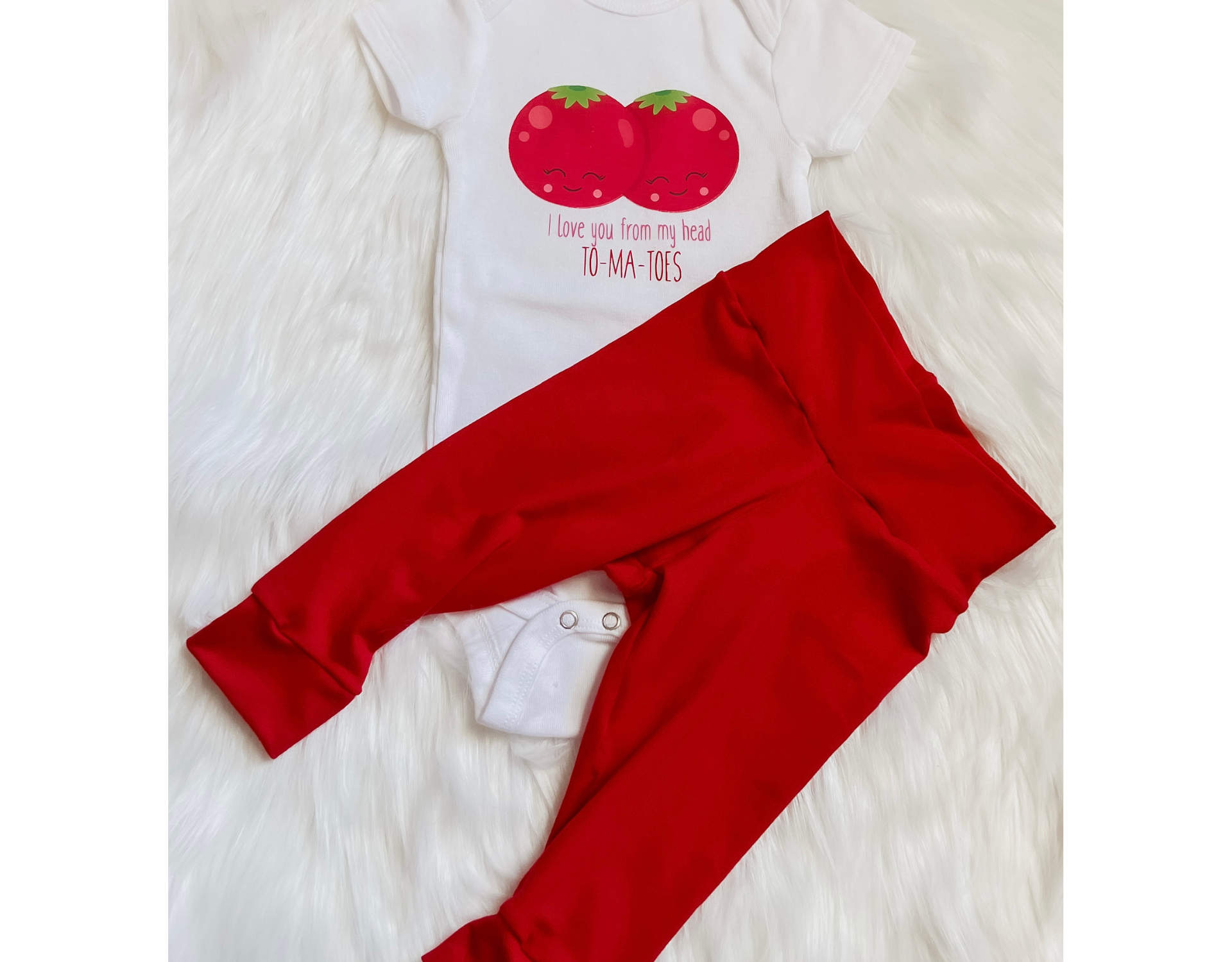 Tomato Baby Outfit - Horizon Bliss