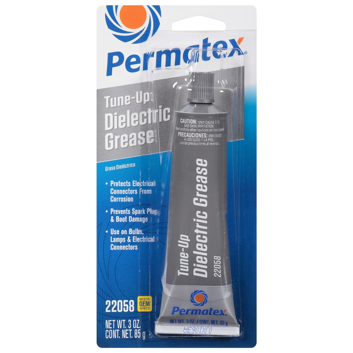 22058 Dielectric Tune-Up Grease, 3oz. - High Performance Dielectric Grease Used To Protect Terminals, Spark Plugs, Wiring And Other Electrical Connections Against Salt, Dirt, And Corrosion - Horizon Bliss