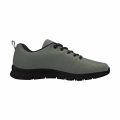 Sneakers For Men, Ash Grey Running Shoes - Horizon Bliss