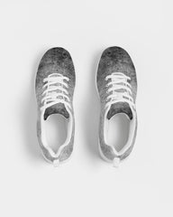 Womens Sneakers - Grey Tie-dye Style Canvas Sports Shoes / Running - Horizon Bliss