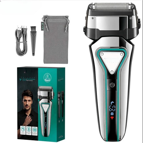 Electric Shaver Professional Razor Waterproof Beard Trimmer  Floating - Horizon Bliss