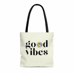 Good Vibes Beach Shopper Tote Bag Medium - Horizon Bliss