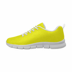 Sneakers For Men,    Bright Yellow   - Running Shoes - Horizon Bliss