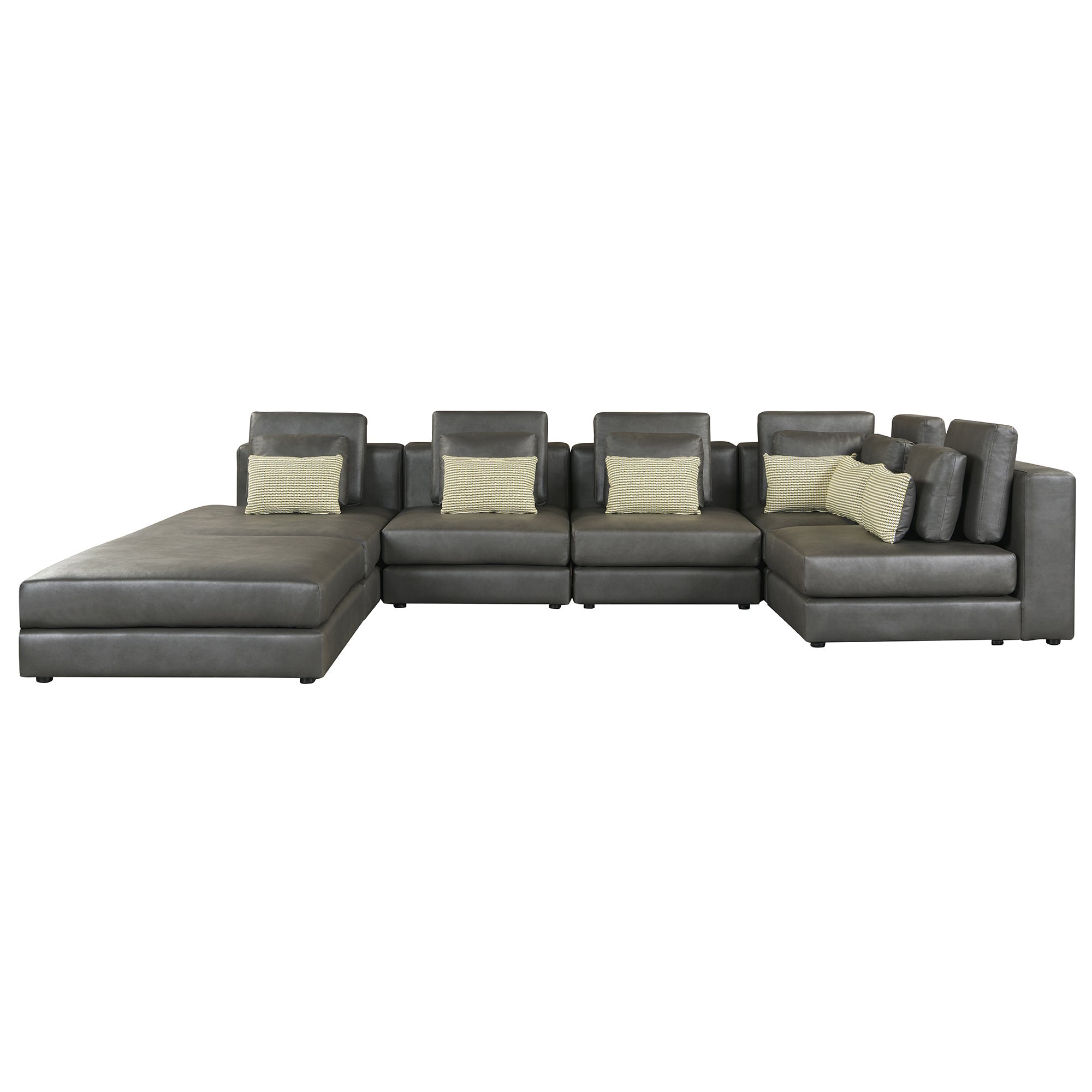 112.7" Modular Sectional Sofa Corner Sofa Chaise Lounge with Movable - Horizon Bliss