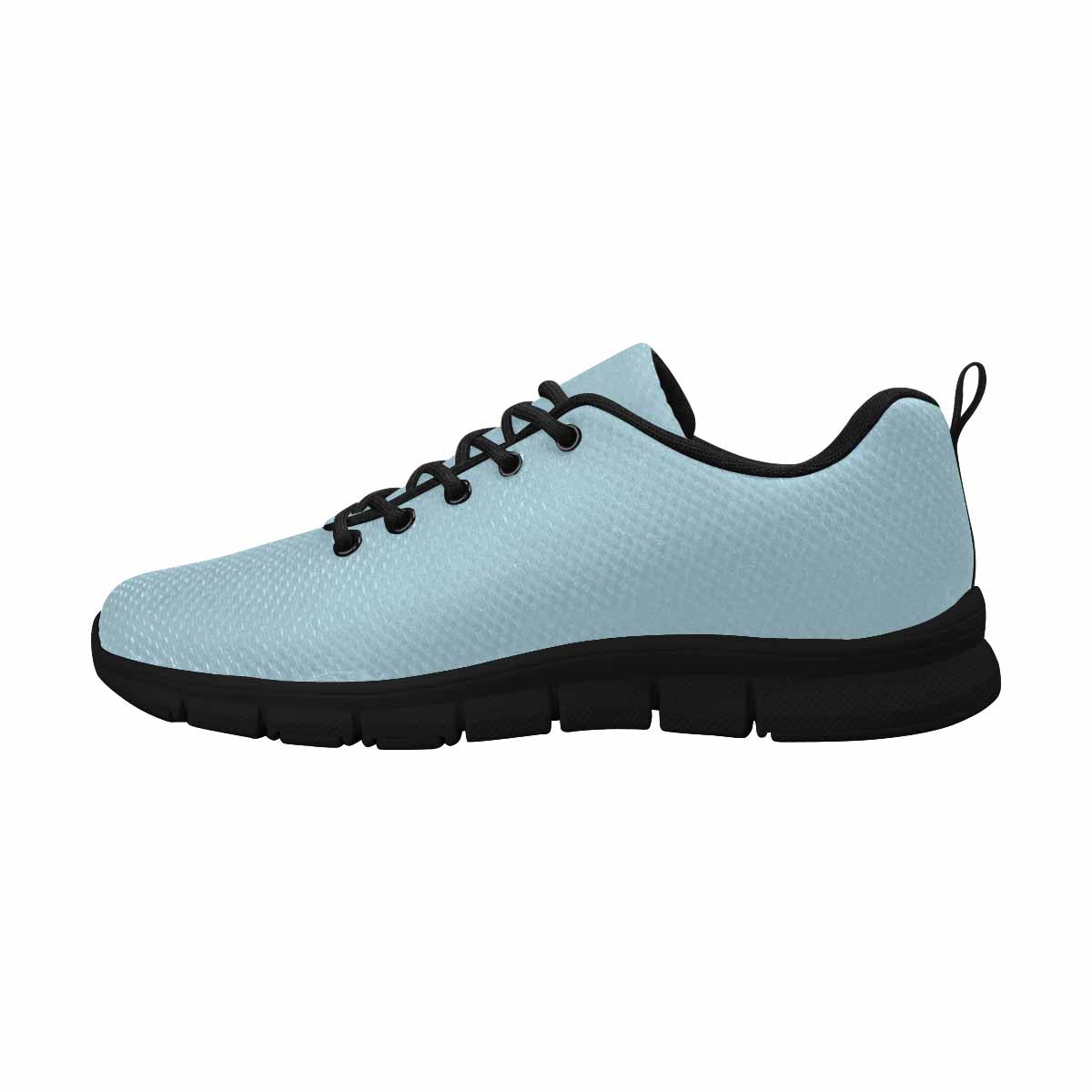 Sneakers For Men, Light Blue - Canvas Mesh Athletic Running Shoes - Horizon Bliss